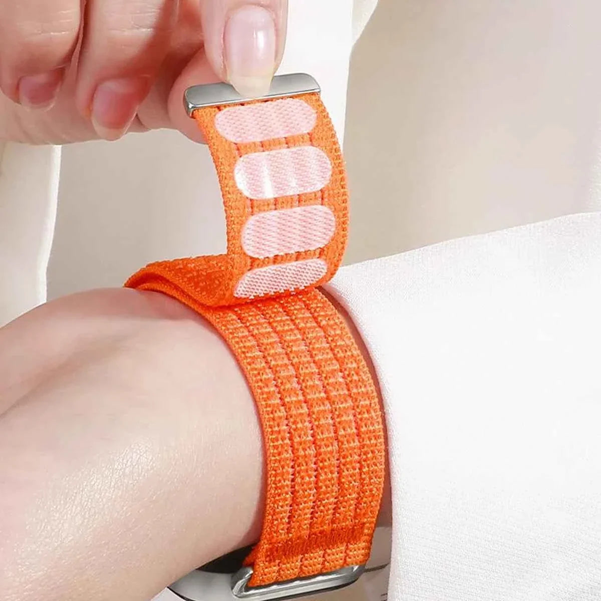 Apple Watch Sport Nylon Strap | Ultra 3/2/1 49mm / Series 11-10 46mm 42mm / Series 9-8-7 45mm 41mm / Series 6-SE-5-4 44mm 40mm