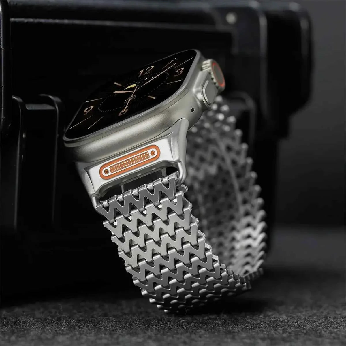 Magnetic Stainless Steel Apple Watch Band – Series 11/10/9/8/7/6/SE & Ultra 1/2/3