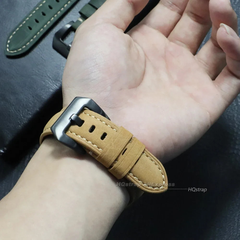 Garmin QuickFit 20/22/26mm Vintage Leather Band