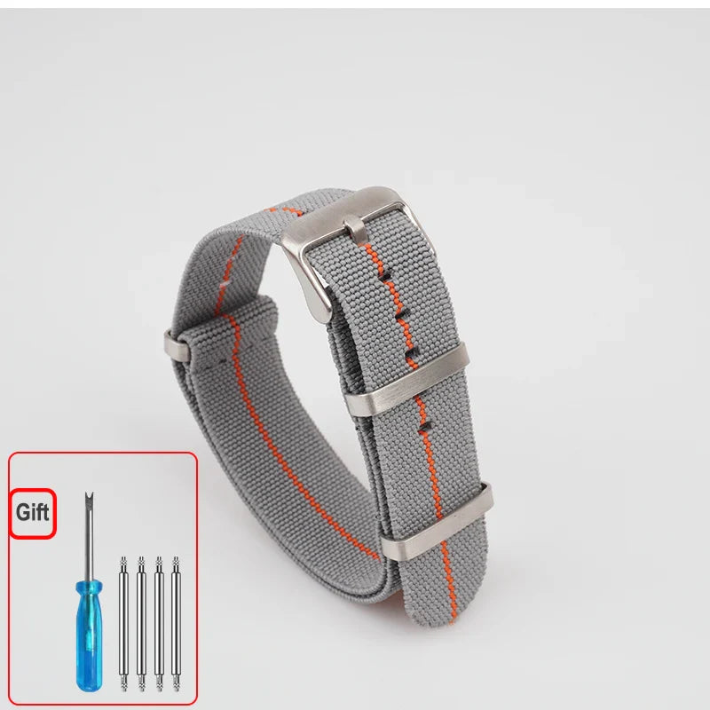 COROS Elastic Nylon Watch Band - Washable Waterproof Strap For Outdoors