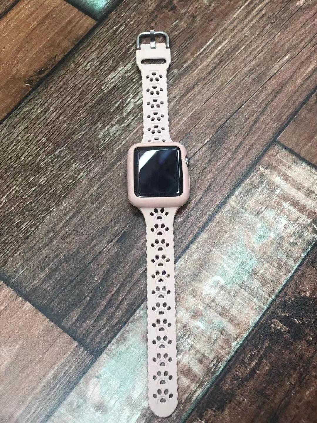 Cat Paw Print Silicone Band for Apple Watch | Series 11, 10, Ultra & More