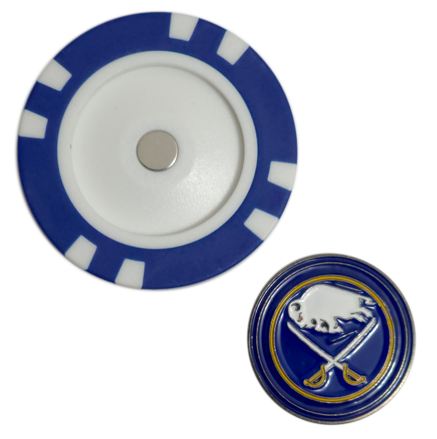 Officially Licensed Buffalo Sabres Poker Chip Ball Marker
