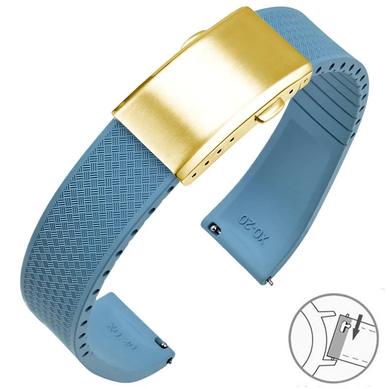 COROS PACE & APEX FKM Rubber Band with Folding Clasp
