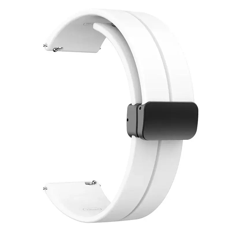 Amazfit Balance, GTR, GTS & Bip Silicone Band, Magnetic Folding Clasp