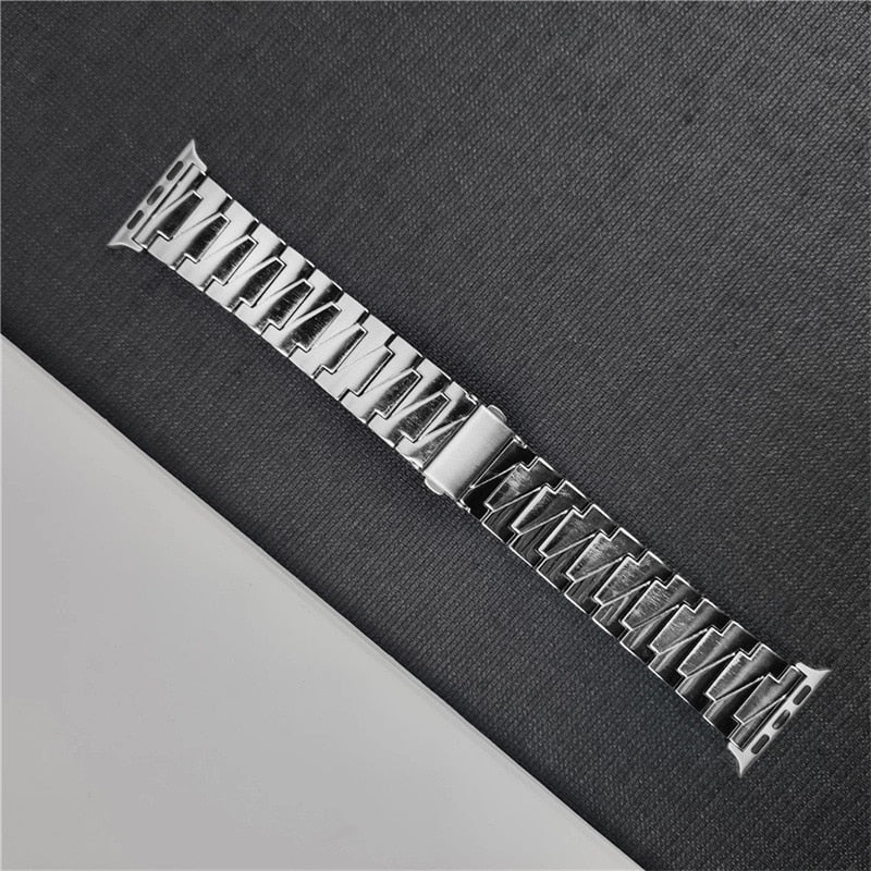 Stainless Steel Apple Watch Band Series 11/10/9/8/7/6/5/4/ SE / Ultra 1/2/3