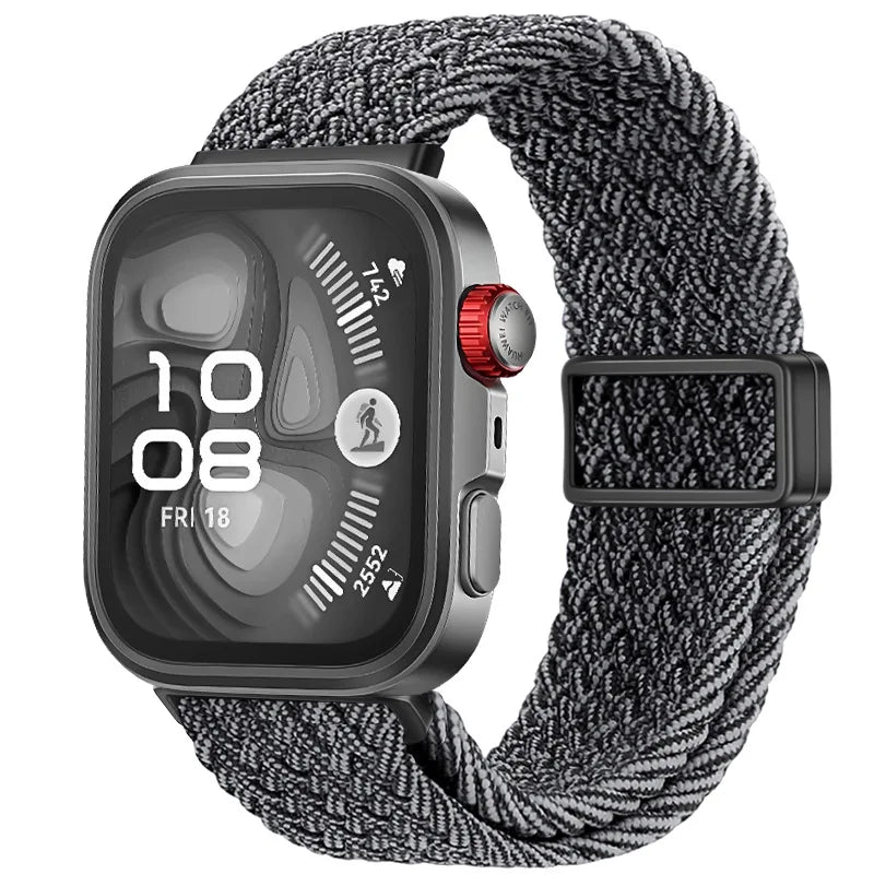 Magnetic Nylon Woven Band for Huawei Watch Fit 4 Pro / Fit 4 / Fit 3