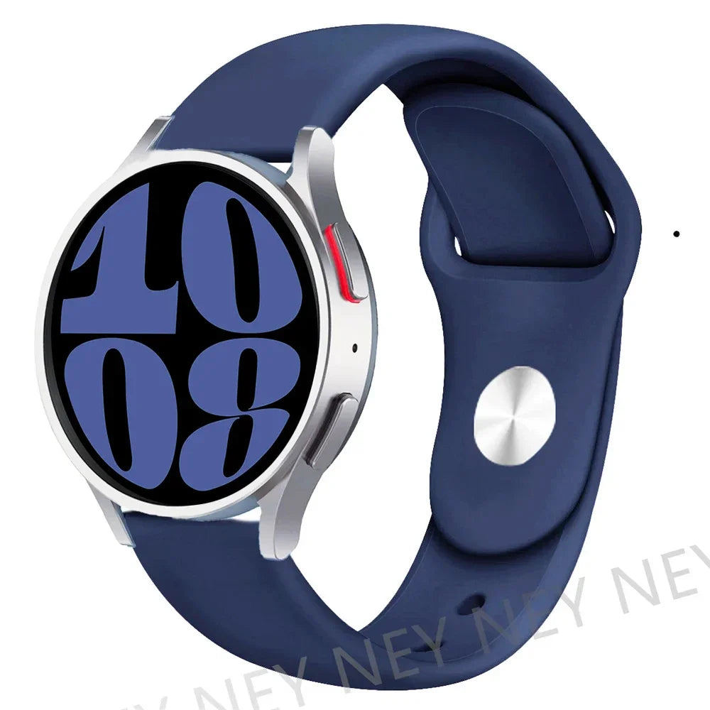 Motorola Moto Watch Smooth Silicone Pin-and-Tuck Band, 30 Colors