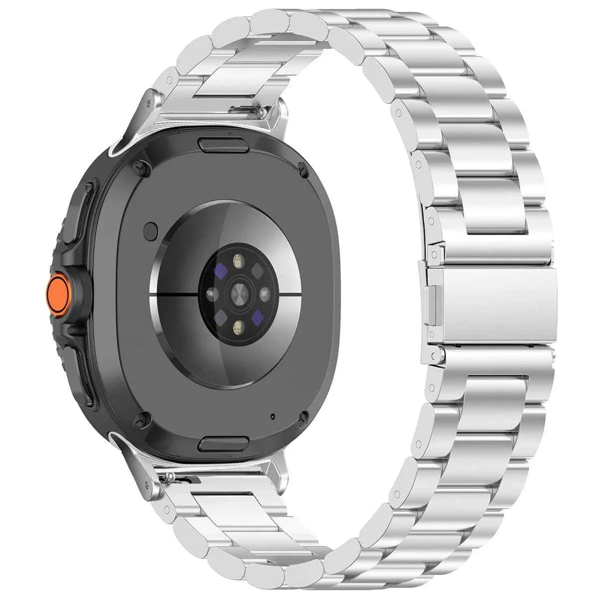 Original Adapter Stainless Steel Band for Samsung Galaxy Watch 8 & 9 / 8 Classic / Ultra 47mm – Metal Bracelet