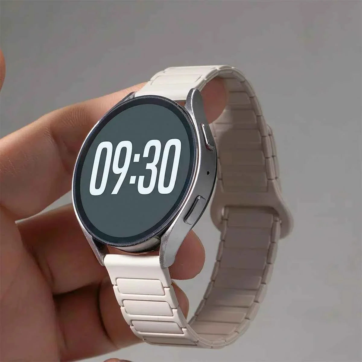 Magnetic Loop Silicone Band – 18mm / 20mm / 22mm for Samsung / Huawei