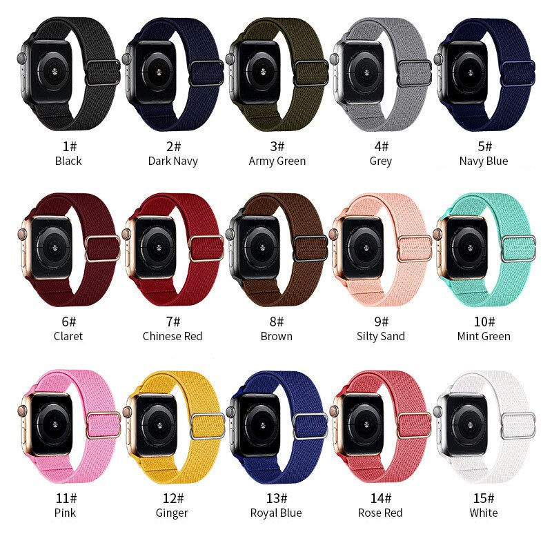 Strap For Apple Watch Armband Series 11/10/9/8/7/6/5/4/ SE / Ultra 1/2/3 - Comfortable & Stylish