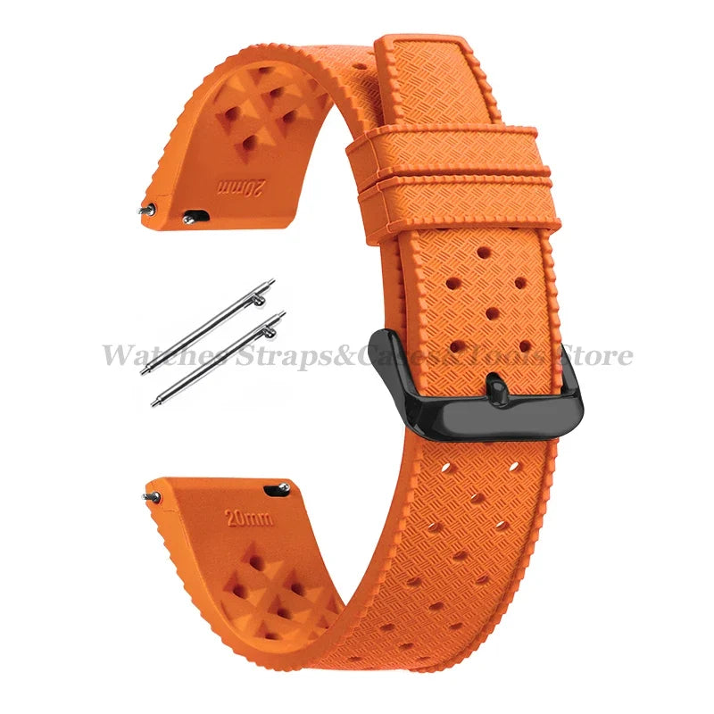 Suunto Race, Vertical & 9 Peak Tropic-Style Silicone Band