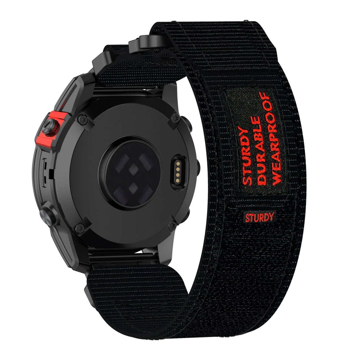 Garmin QuickFit 20/22/26mm Braided Nylon Hook-and-Loop Band