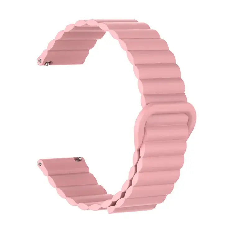 Amazfit Balance, GTR, GTS & Bip Ribbed Magnetic Silicone Loop Band