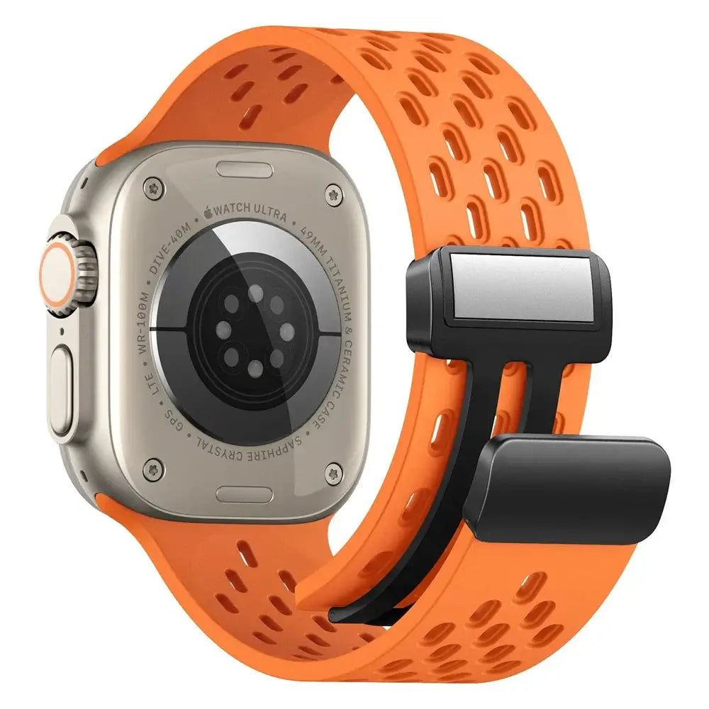 Apple Watch Silicone Strap - Breathable Comfortable Band