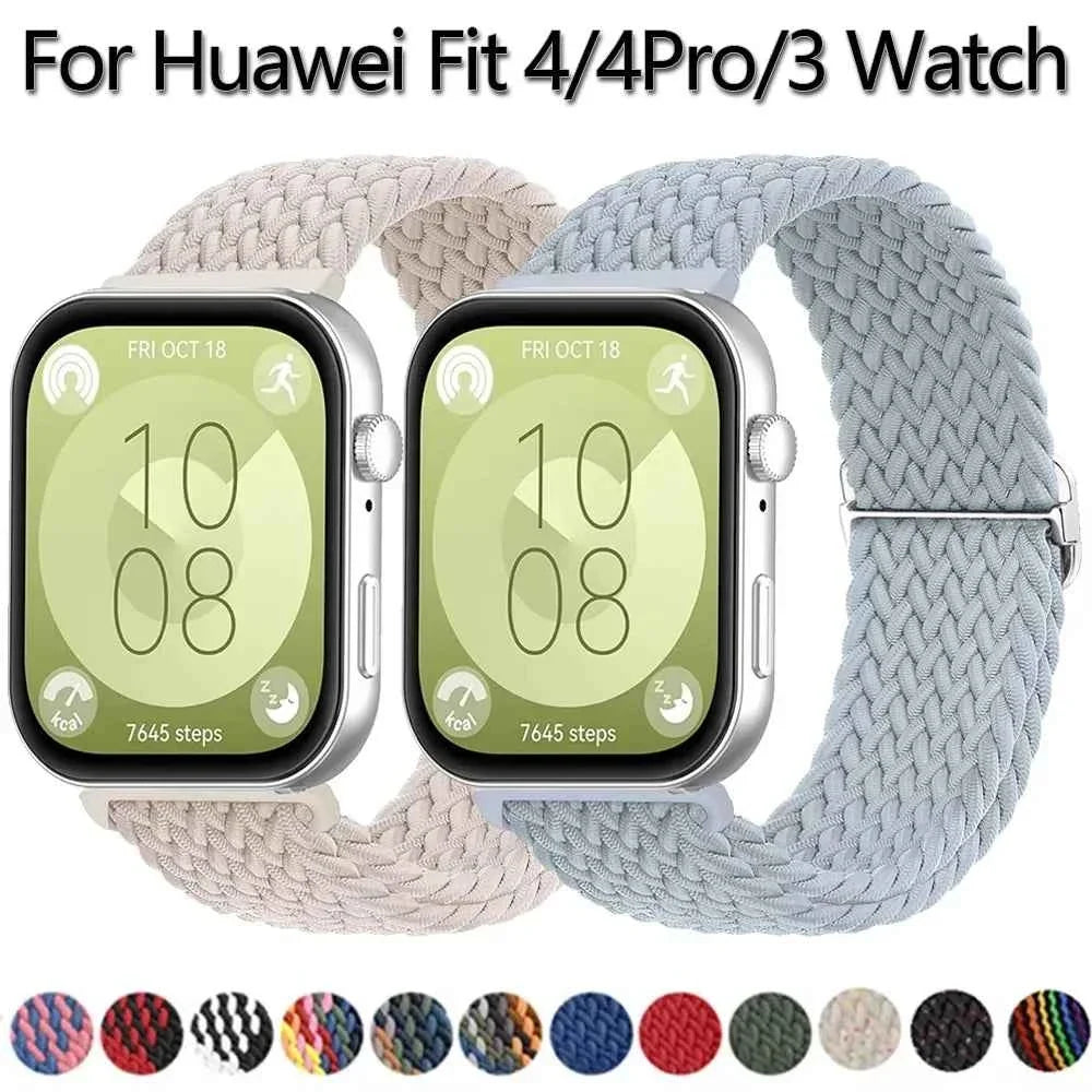 Nylon Braided Band for Huawei Watch Fit 4 / Fit 4 Pro / Fit 3 / Fit 2