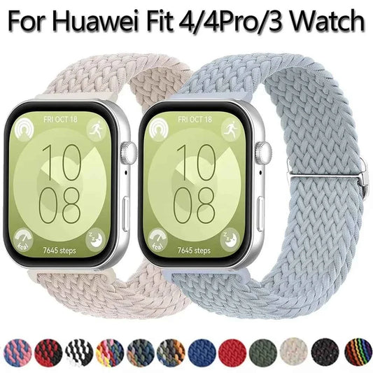 Nylon Braided Band for Huawei Watch Fit 4 / Fit 4 Pro / Fit 3 / Fit 2