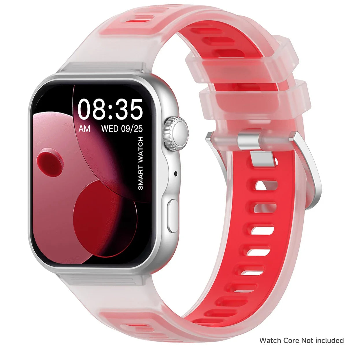 Translucent Jelly Silicone Band for Huawei Watch Fit 5 / Fit 5 Pro / Fit 4 / Fit 4 Pro / Fit 3