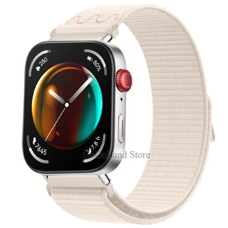 Nylon Loop Band for Huawei Watch Fit 3 / Fit 2 – Sport Replacement Wristband