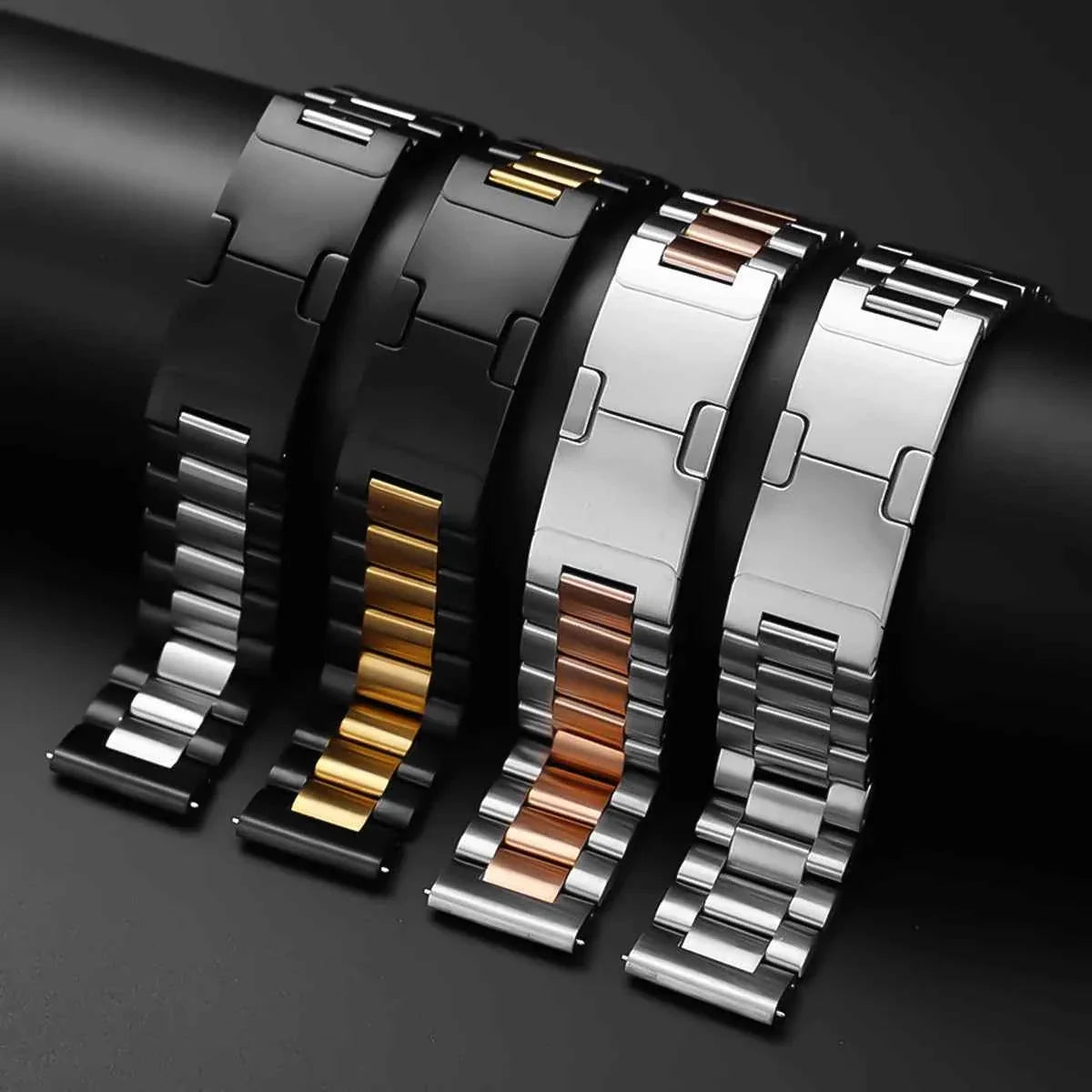 22MM Stainless Steel Band for Huawei Watch GT6 Pro / GT5 / GT4 & CMF Watch Pro / Xiaomi Watch S4