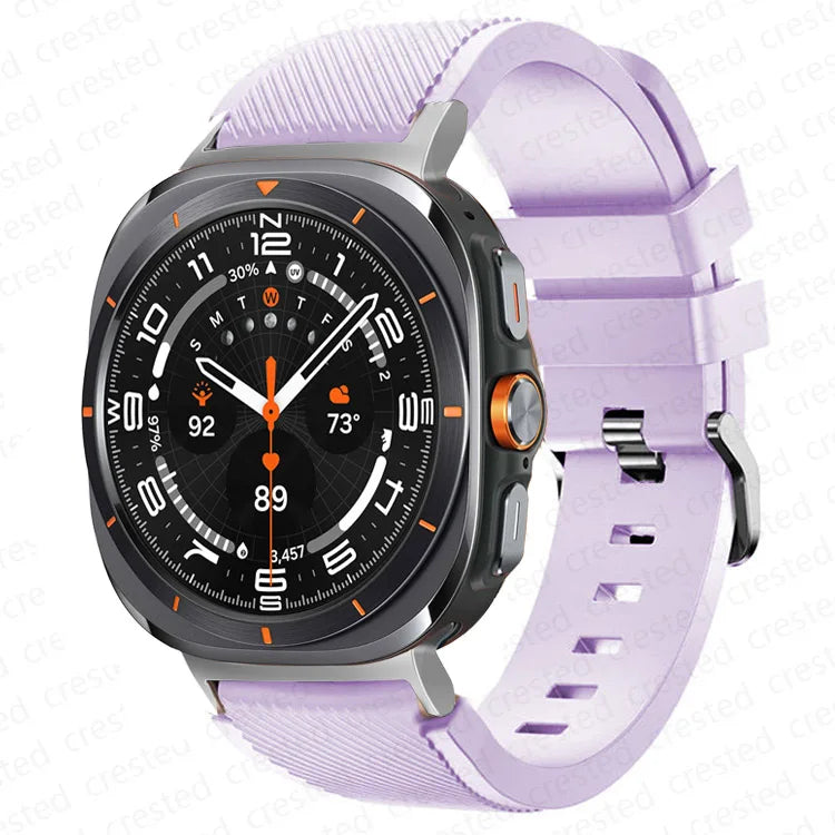 Samsung Galaxy Silicone Sport Watch Band - 20mm/Ultra+Ultra2