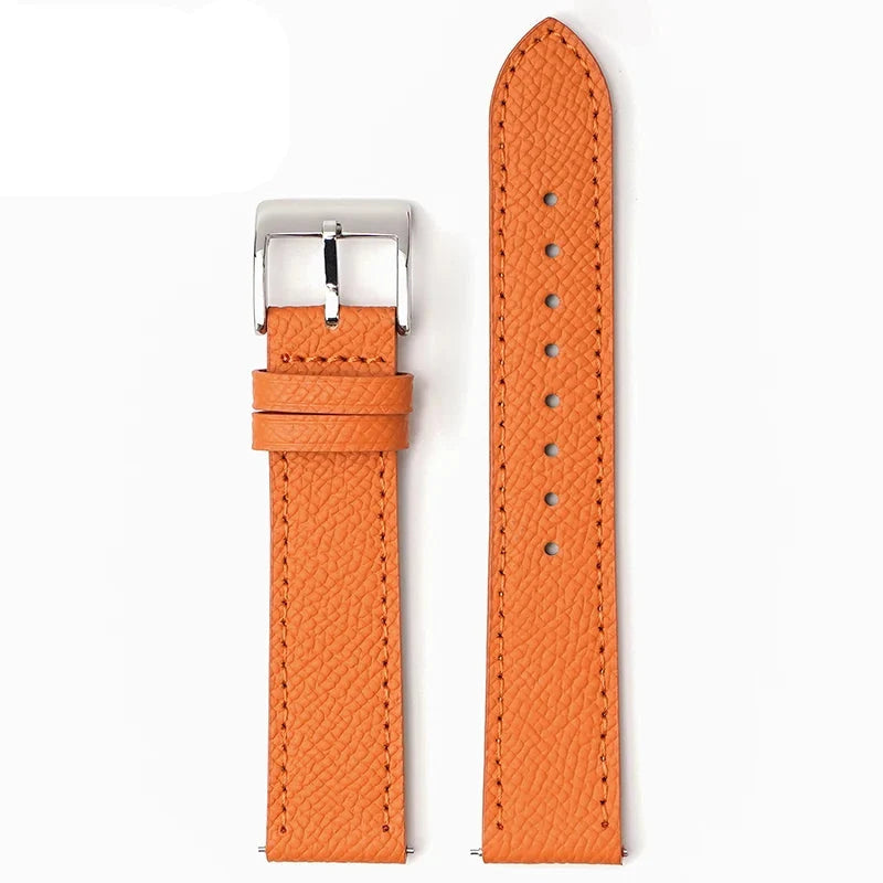 Samsung Galaxy Watch 7, 6, 5, 4 & FE Epsom Calfskin Leather Band