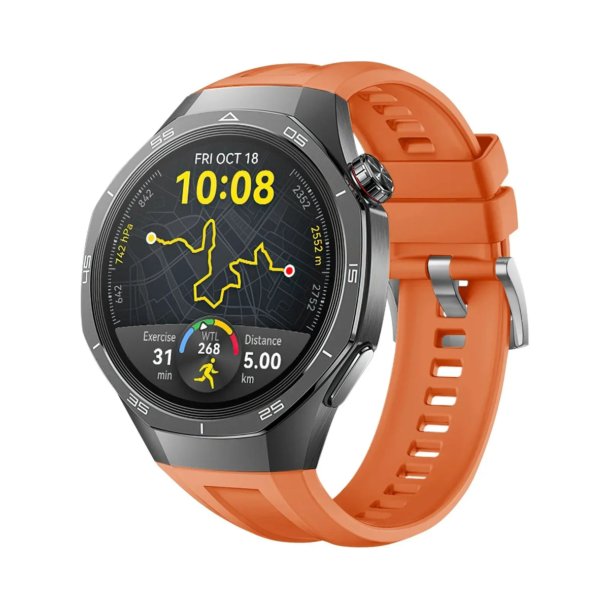 22MM Silicone Sport Band for Huawei Watch GT5 / GT5 Pro / GT4 / GT3 / GT2 46mm & Redmi Watch 5 / 3
