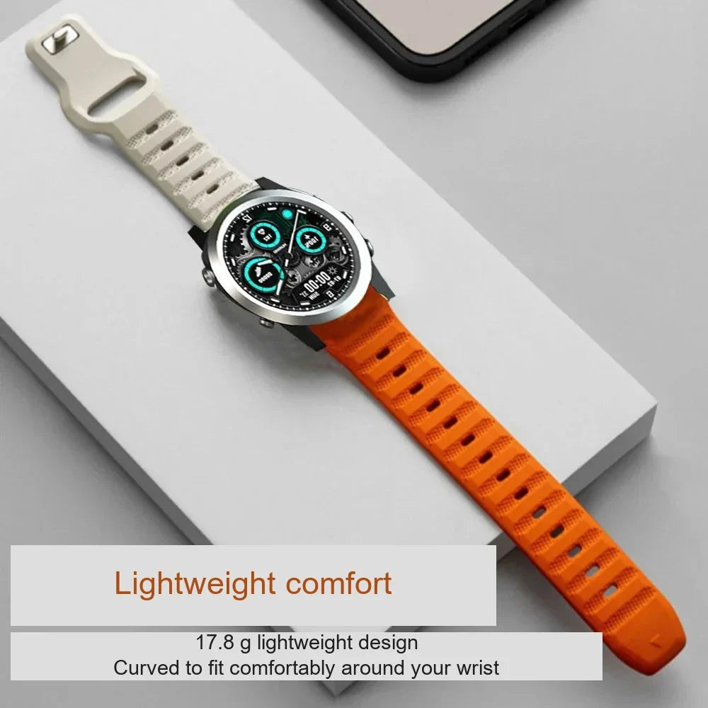 Garmin QuickFit 22/26mm Lightweight Soft Silicone Band