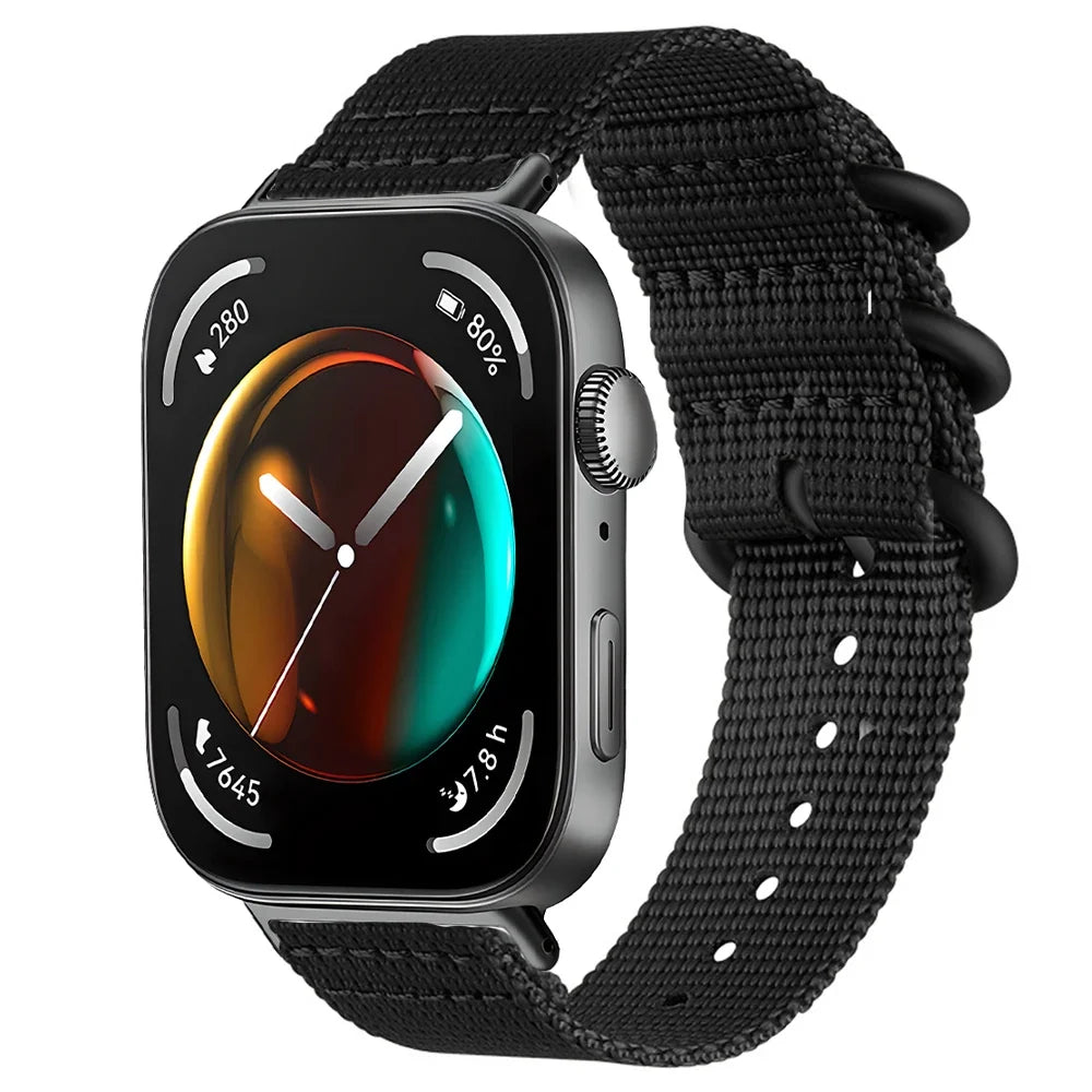 Nylon Fabric Sport Band for Huawei Watch Fit 3 / Fit 2 / Fit 1