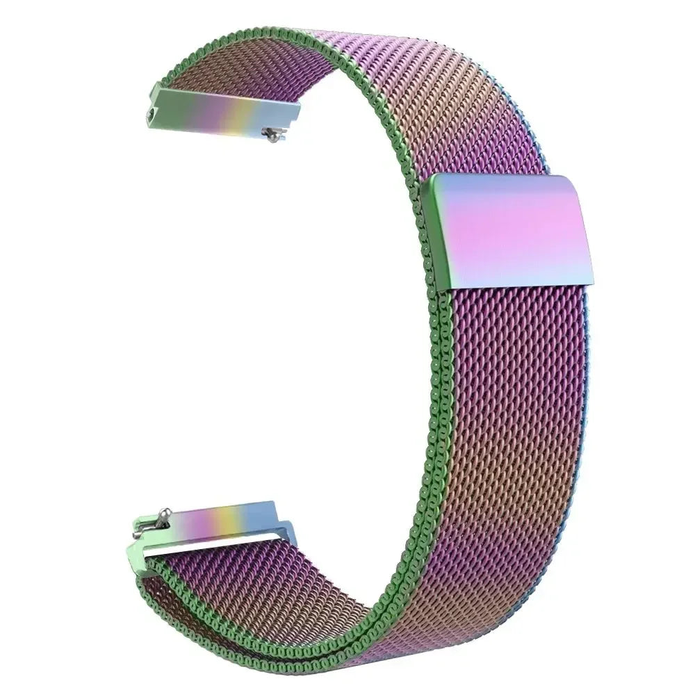 20/22mm Magnetic Milanese Loop Band – Samsung Galaxy Watch 7/6/5/4, Huawei GT5/GT4/GT3, Gear S3 & More