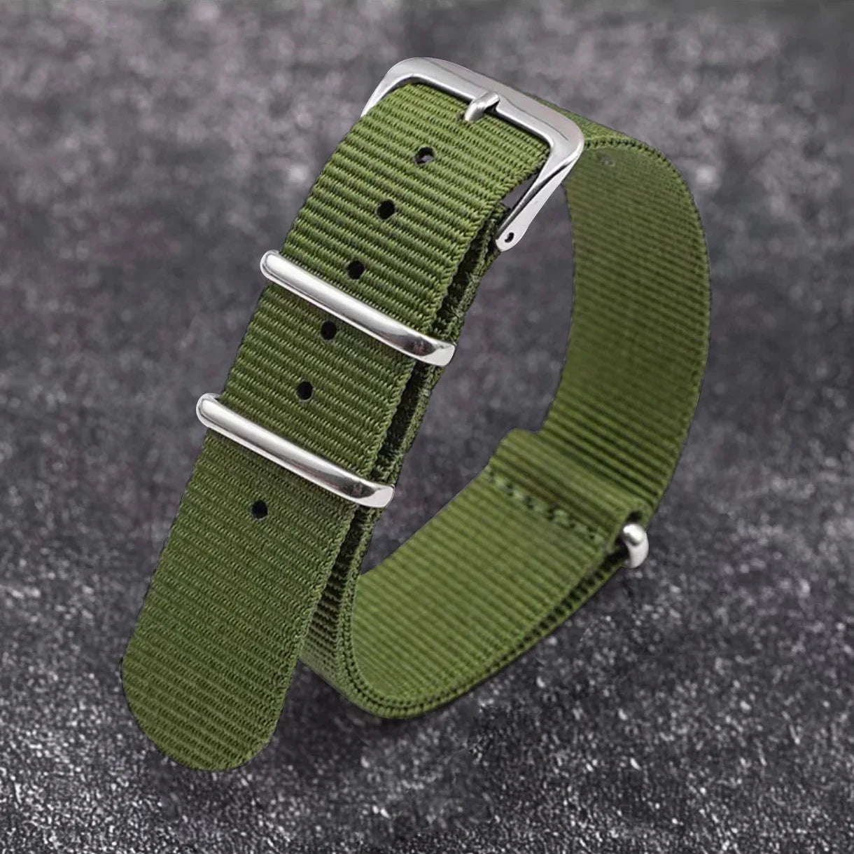 Motorola Moto Nylon Watch Band Universal Canvas Weave Wristband Loop Strap
