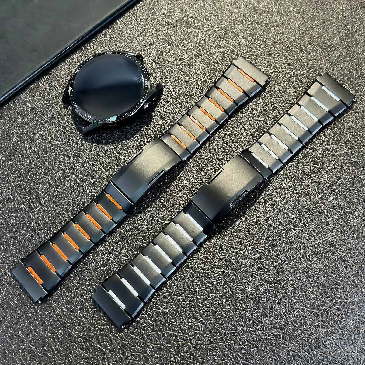 22MM Stainless Steel Watch Band for Huawei GT6 GT5 GT4 GT3 & Samsung Galaxy Watch
