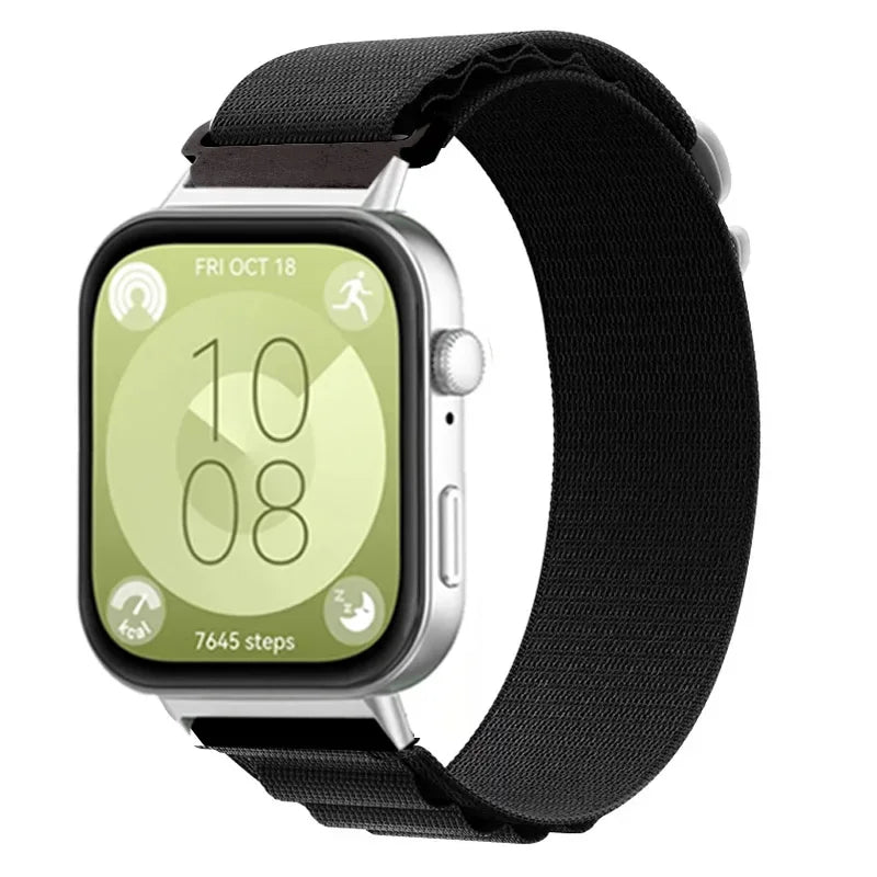 Alpine Loop Band for Huawei Watch Fit 3 / Fit 2 / Fit 1 – Nylon Sport Bracelet