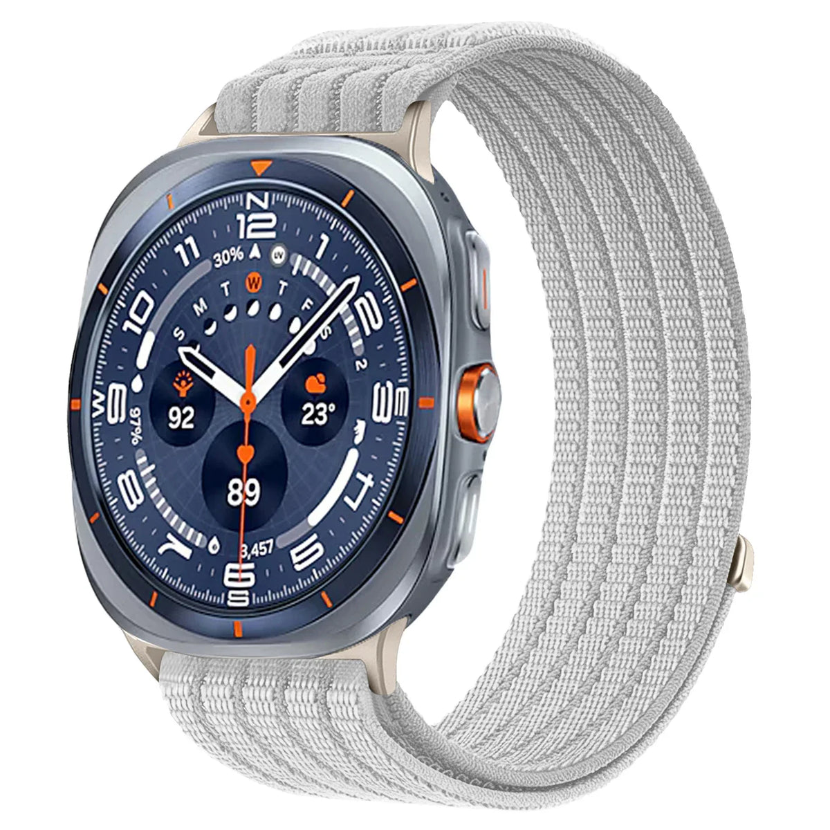 Samsung Galaxy Sport Nylon Woven Loop Watch Band – Watch8/Watch8 Classic/Watch9/Ultra/Ultra2