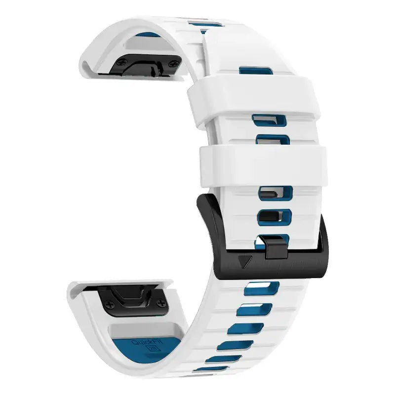 Garmin QuickFit 22/26mm Two-Tone Perforated Silicone Sport Band