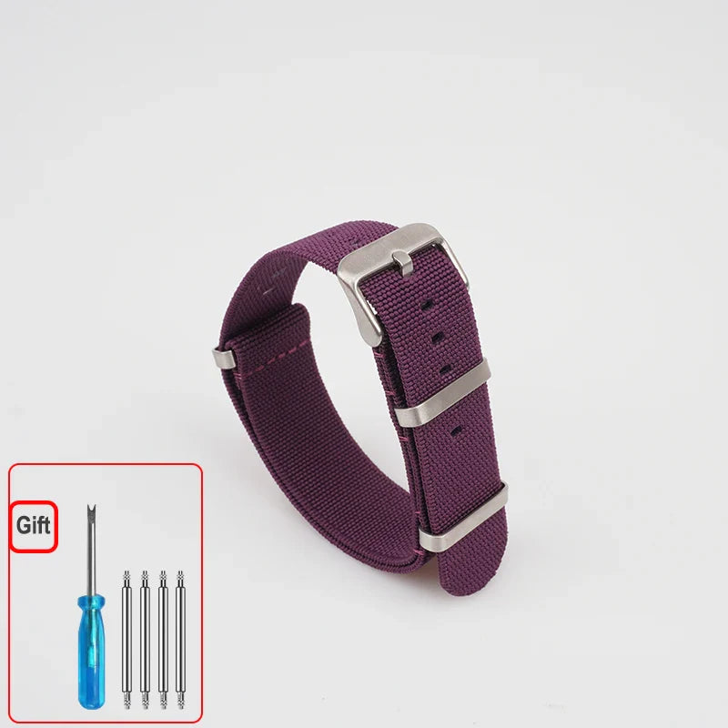 COROS Elastic Nylon Watch Band - Washable Waterproof Strap For Outdoors