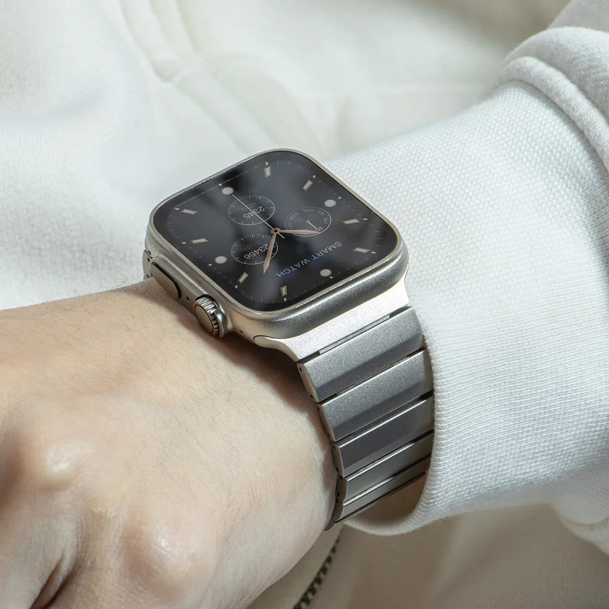 Titanium Magnetic Band for Apple Watch Ultra 1/2/3/4 49mm | Series 10/11/12 42/44/45/46mm
