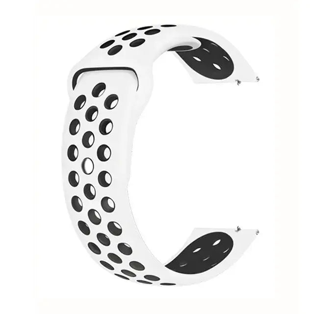 Amazfit Balance, GTR, GTS & Bip Two-Tone Perforated Silicone Band