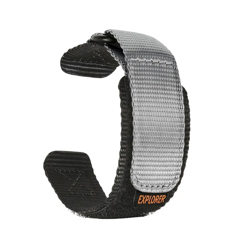 Samsung Galaxy Watch 7, 6, 5, 4 & FE Hook-and-Loop Nylon Sport Band