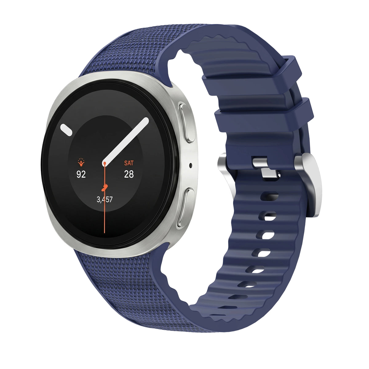 Silicone Sport Band for Samsung Galaxy Watch 9 & 8 40mm 44mm & Classic 46mm | Functional Replacement Strap