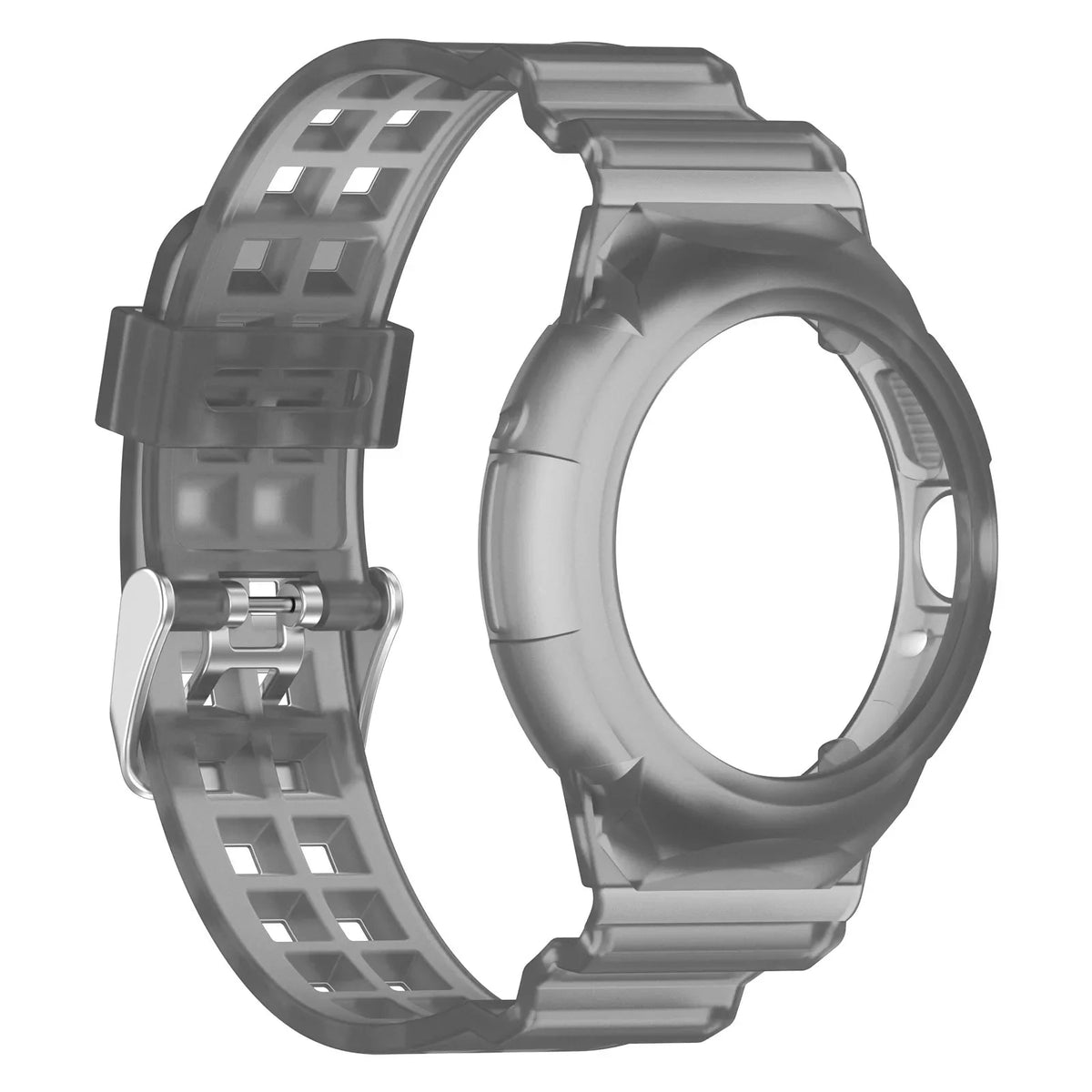 Google Pixel Watch 3, 2 & 1 41mm Clear TPU Band with Built-In Case
