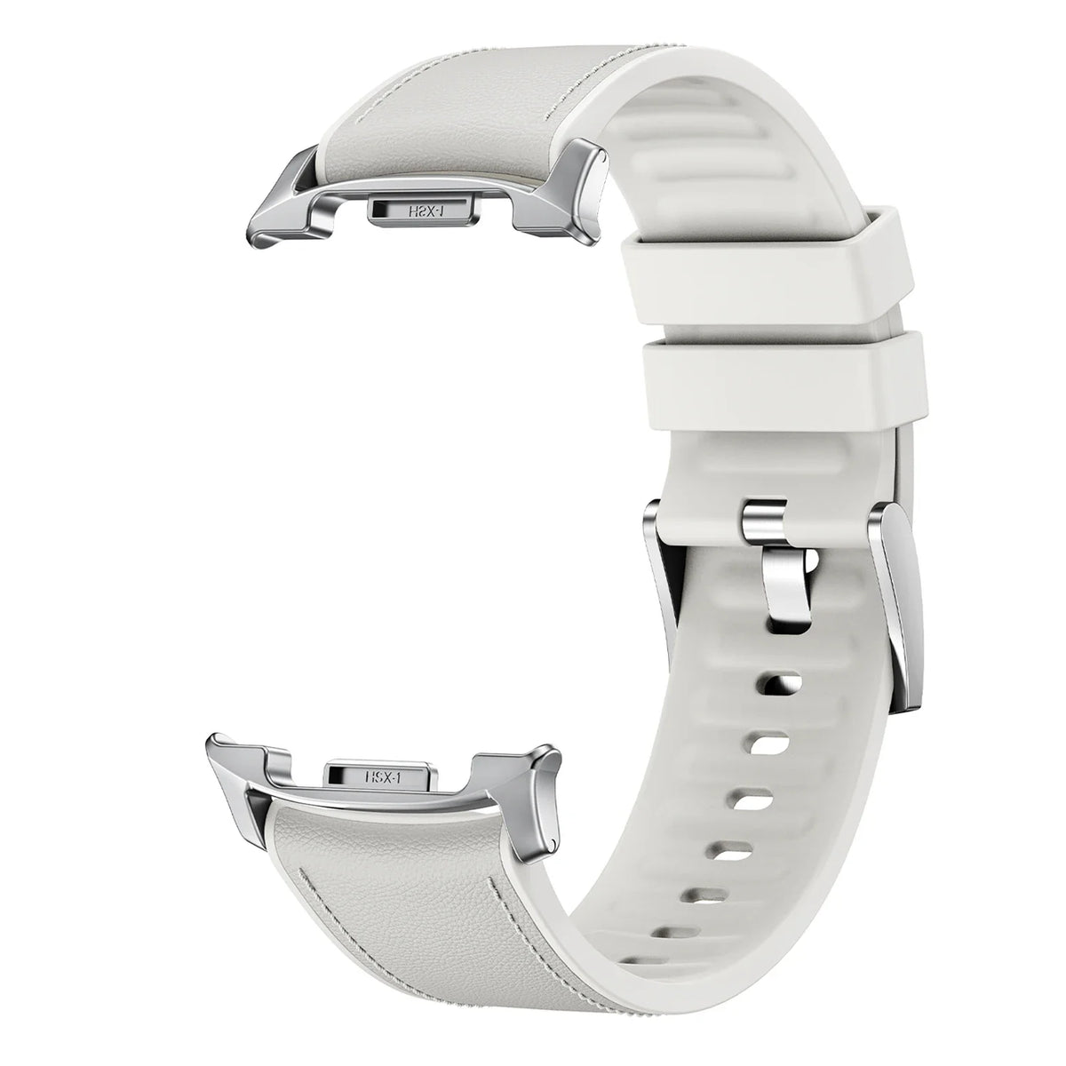 Samsung Galaxy Watch Leather Silicone Band | Watch 9 & 8 40mm 44mm / Watch 8 Classic 46mm Connector Strap