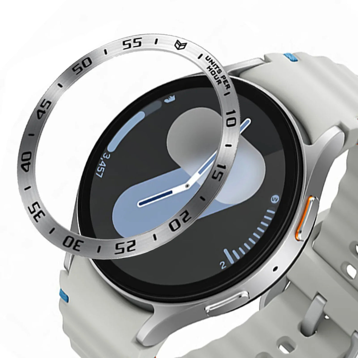 Stainless Steel Bezel Ring for Samsung Galaxy Watch 7 (40/44mm) & Watch Ultra 47mm