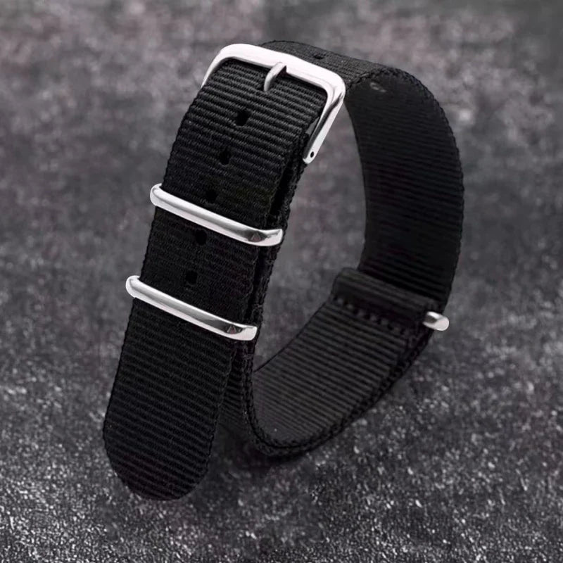 Motorola Moto Nylon Watch Band Universal Canvas Weave Wristband Loop Strap