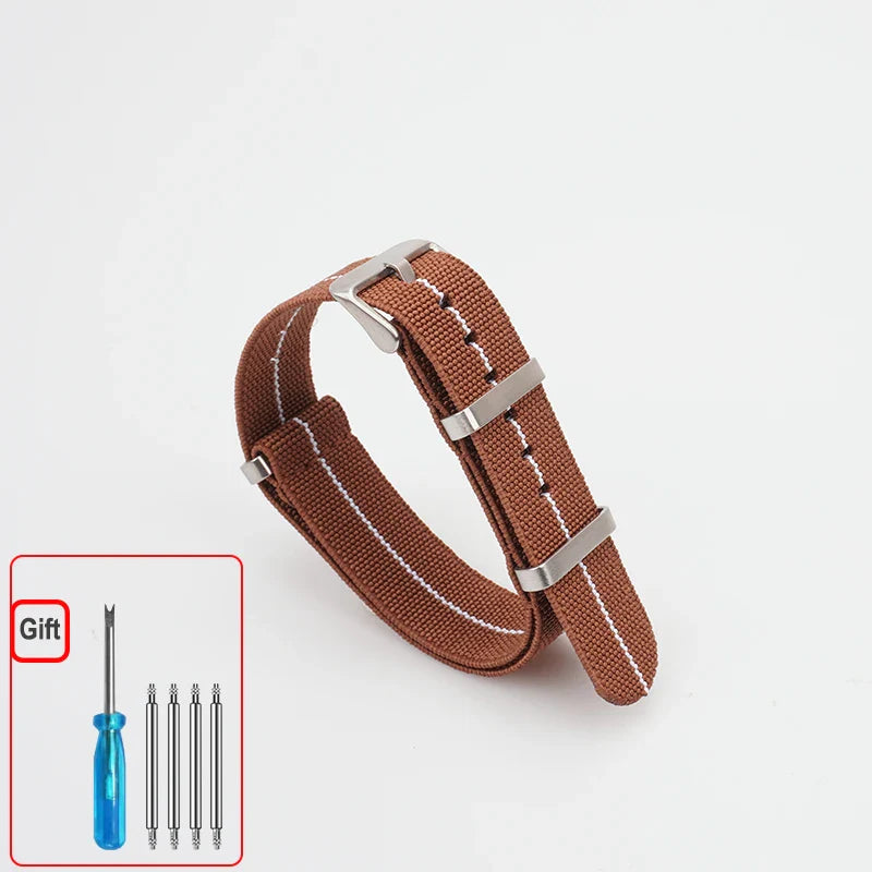 COROS Elastic Nylon Watch Band - Washable Waterproof Strap For Outdoors