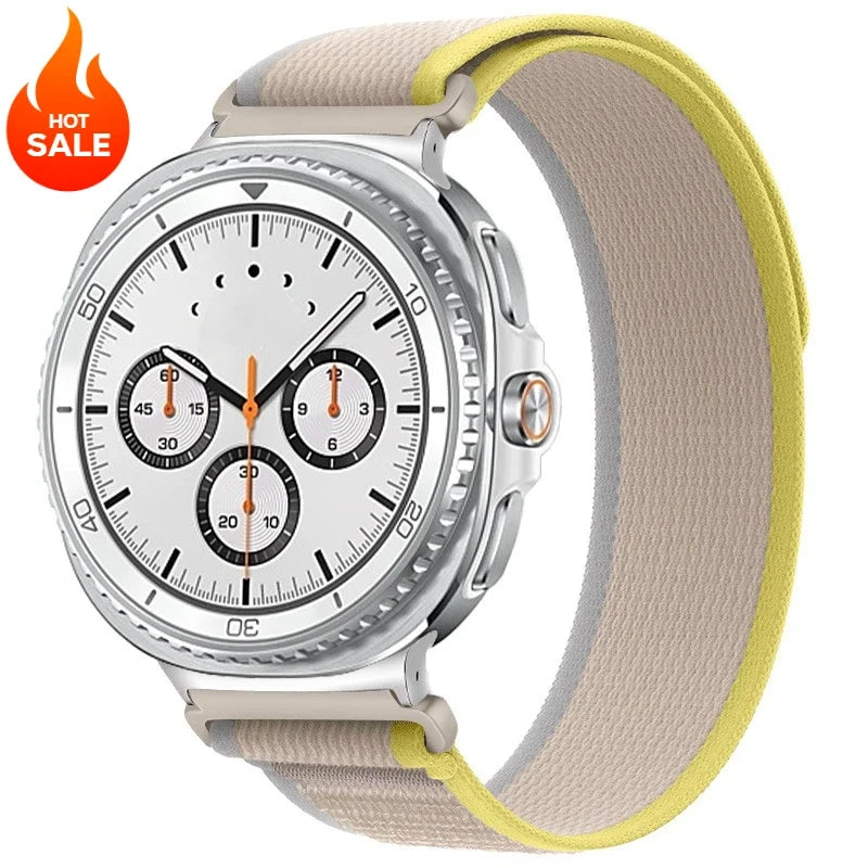 Samsung Galaxy Watch Trail Nylon Loop Band | Watch 9 & 8 40mm 44mm / Watch 8 Classic 46mm / Galaxy Ultra 47mm Sport Strap