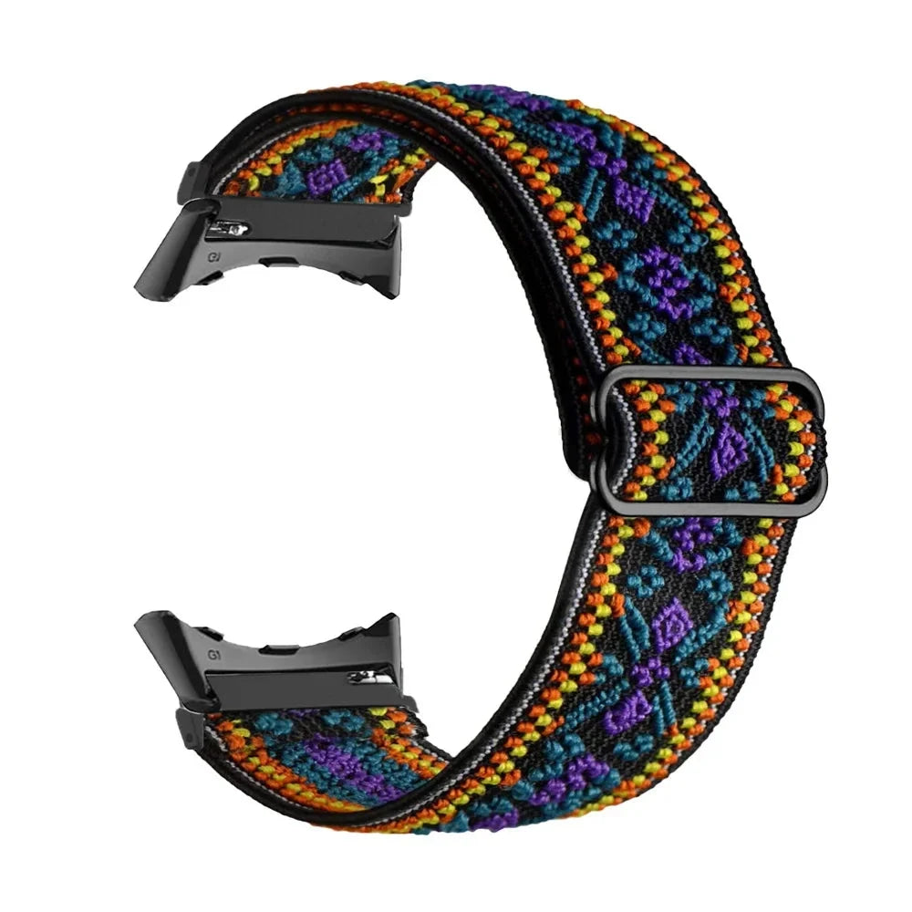 Google Pixel Watch 5, 4 & 3 41mm Elastic Nylon Band, 31 Patterns