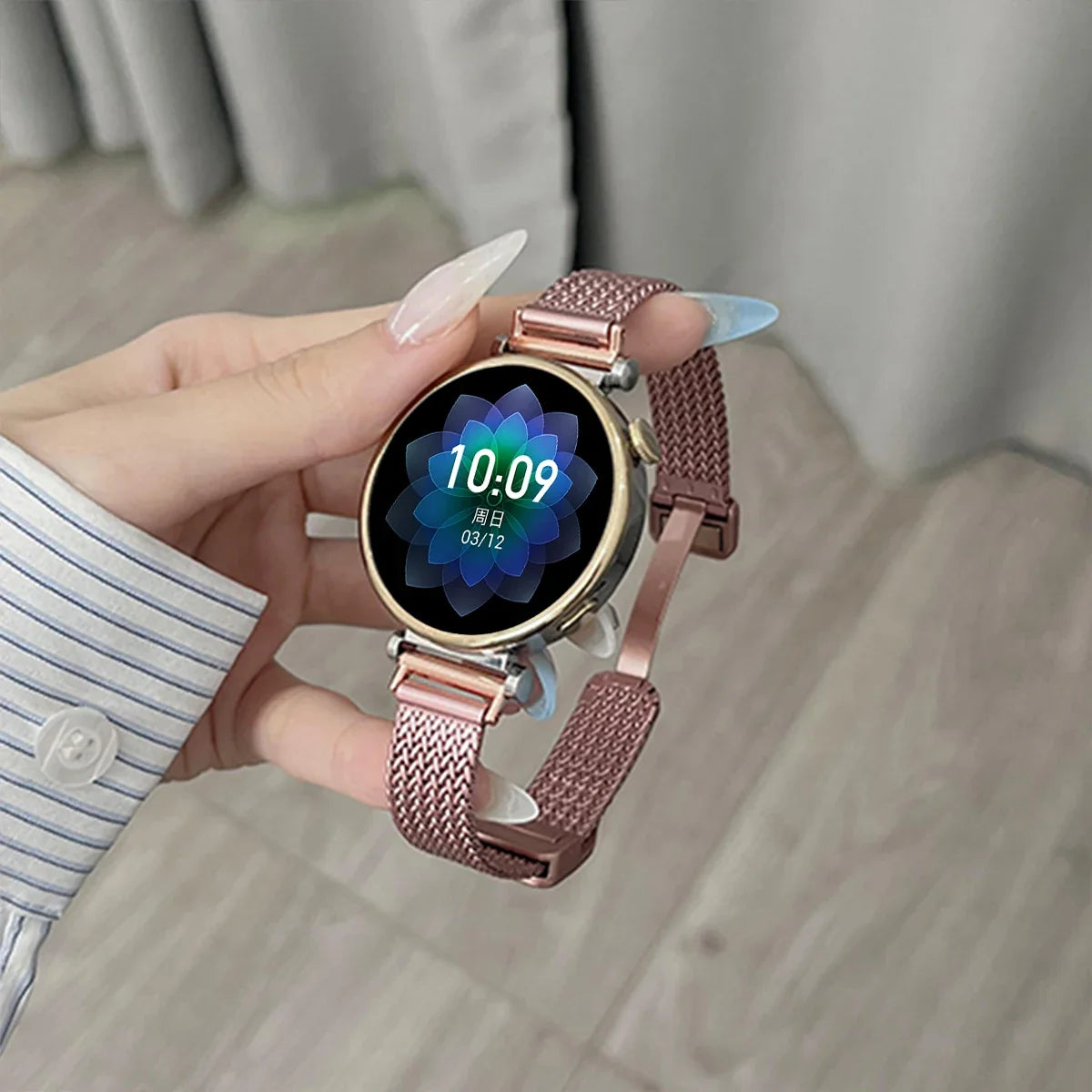 COROS PACE & APEX Slim Magnetic Metal Mesh Band
