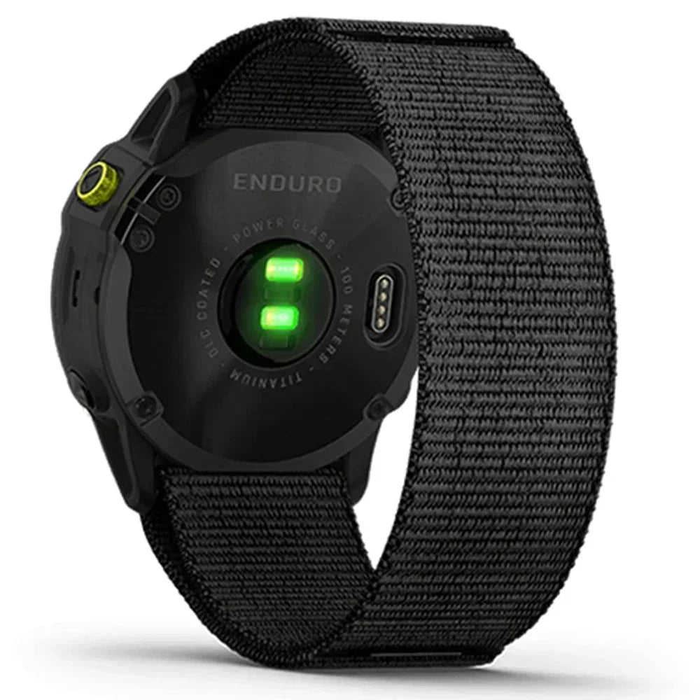 Garmin QuickFit 22/26mm Canvas Nylon Loop Band