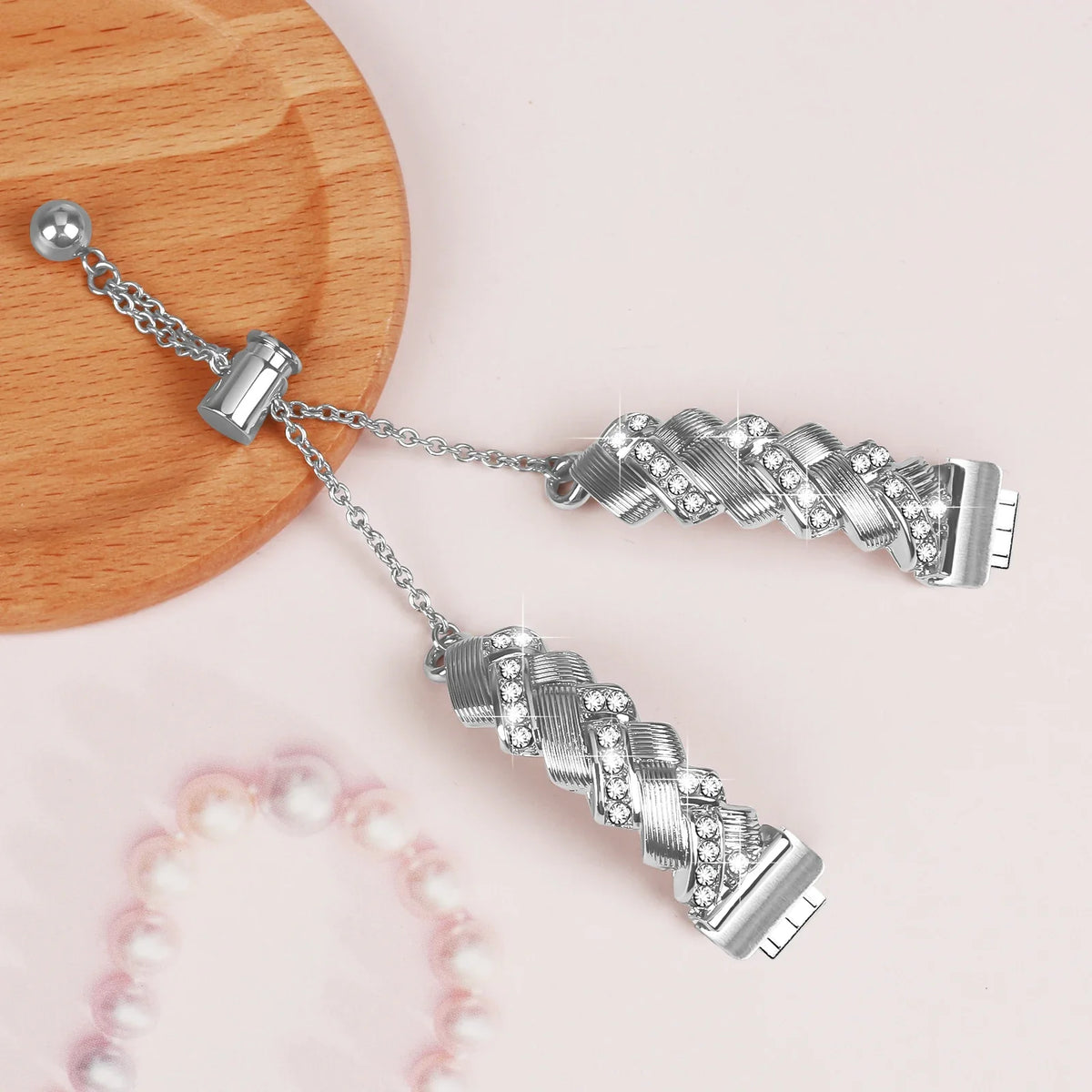 Fitbit Inspire 2, Inspire HR & Ace 3 Sparkling Chain Bracelet Band