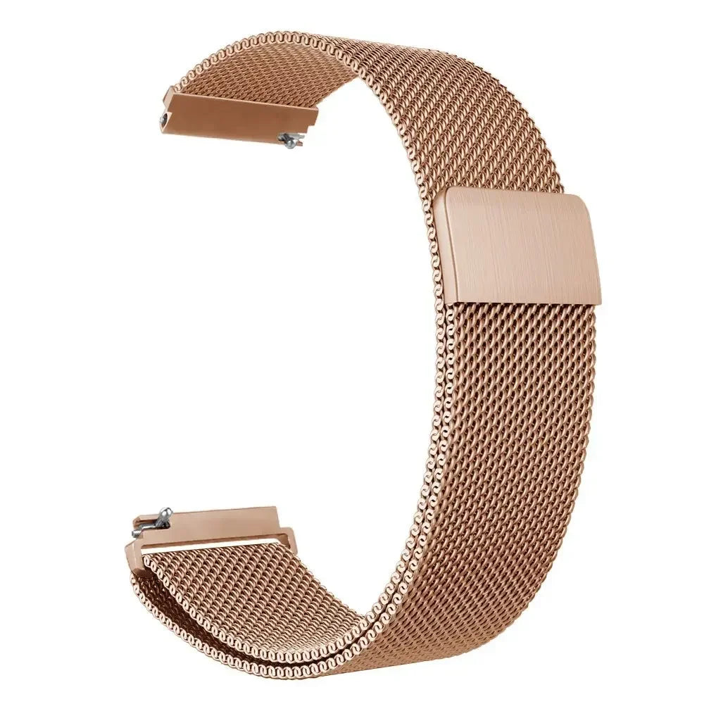 20/22mm Magnetic Milanese Loop Band – Samsung Galaxy Watch 7/6/5/4, Huawei GT5/GT4/GT3, Gear S3 & More